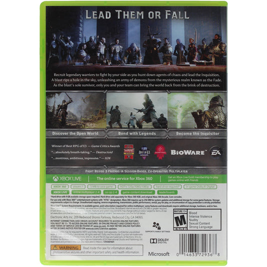 Dragon Age: Inquisition (Xbox 360)
