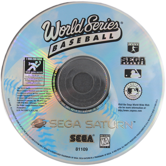 World Series Baseball (Saturn)