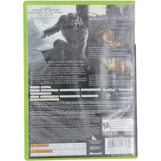 Dishonored (Xbox 360)