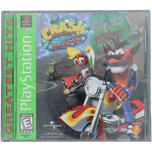 Crash Bandicoot: Warped (PS1)