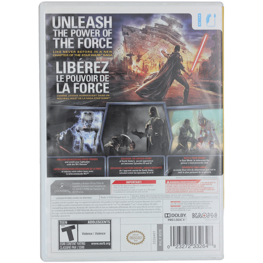 Star Wars: The Force Unleashed (Wii)