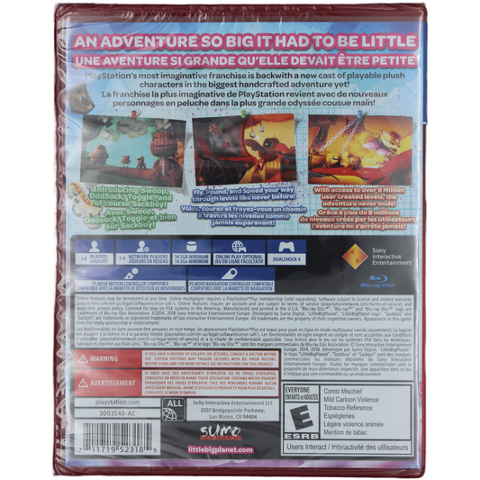 LittleBigPlanet 3 (PS4)