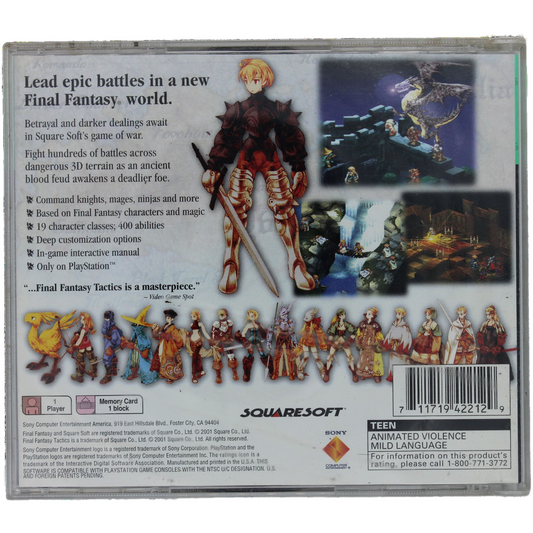 Final Fantasy Tactics (PS1)