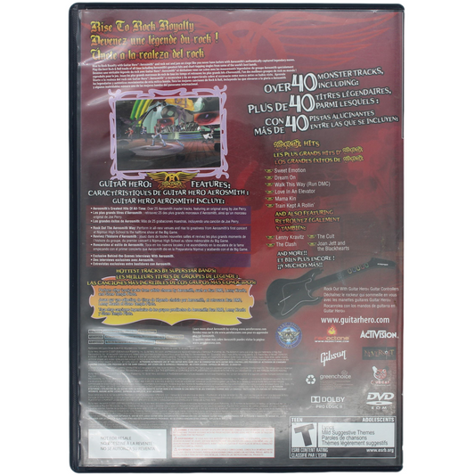 Guitar Hero: Aerosmith (PS2)