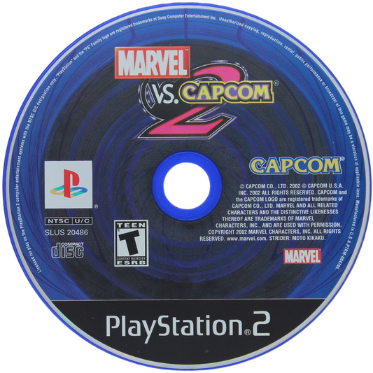 Marvel Vs. Capcom 2 (PS2)