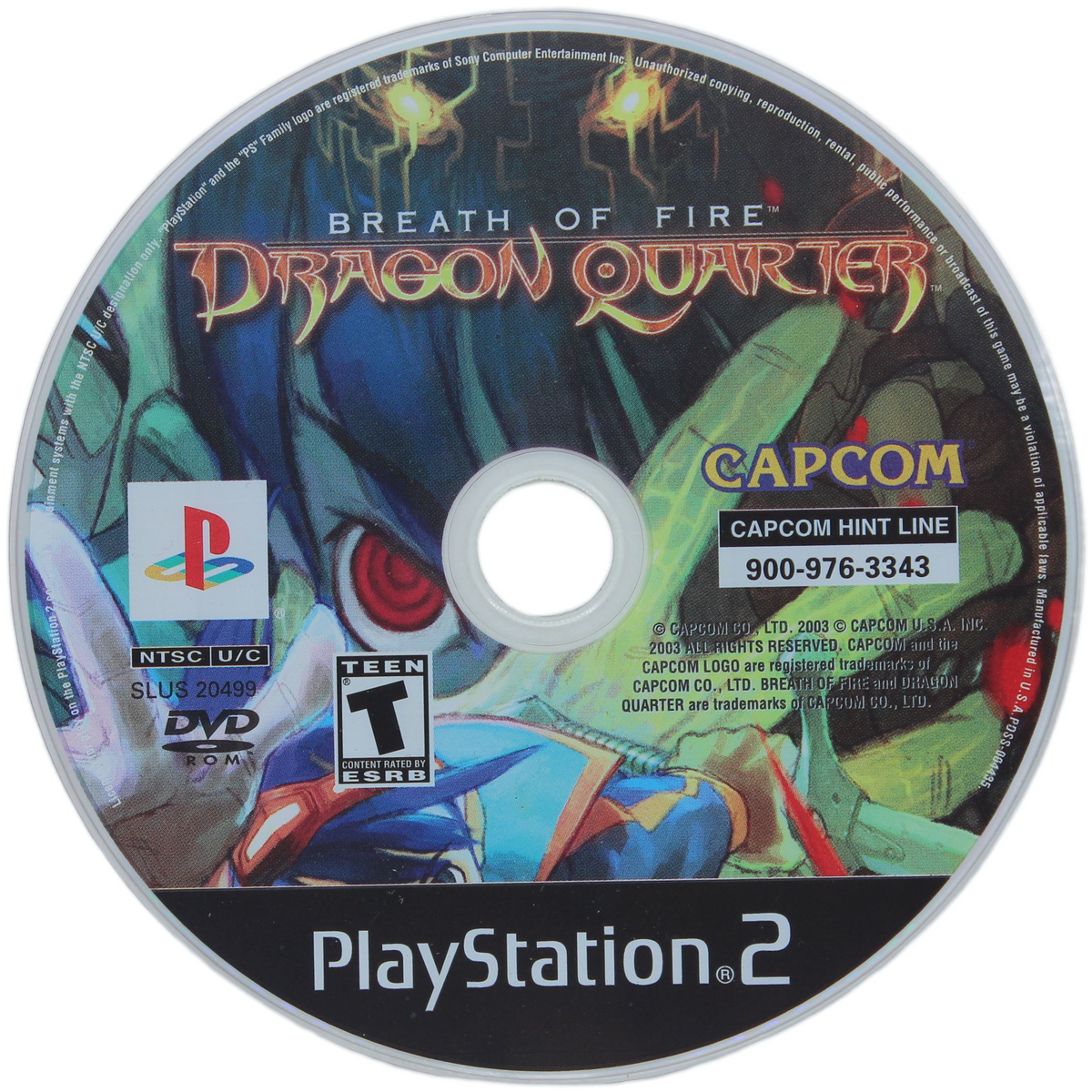 Breath Of Fire: Dragon Quarter (PS2)