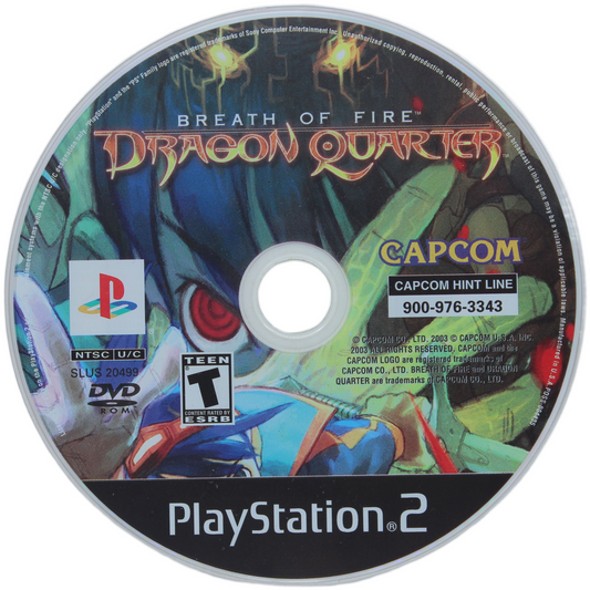 Breath Of Fire: Dragon Quarter (PS2)