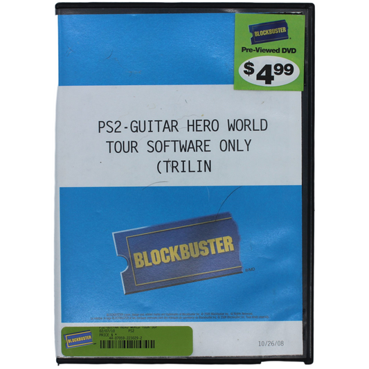 Guitar Hero: World Tour (PS2)