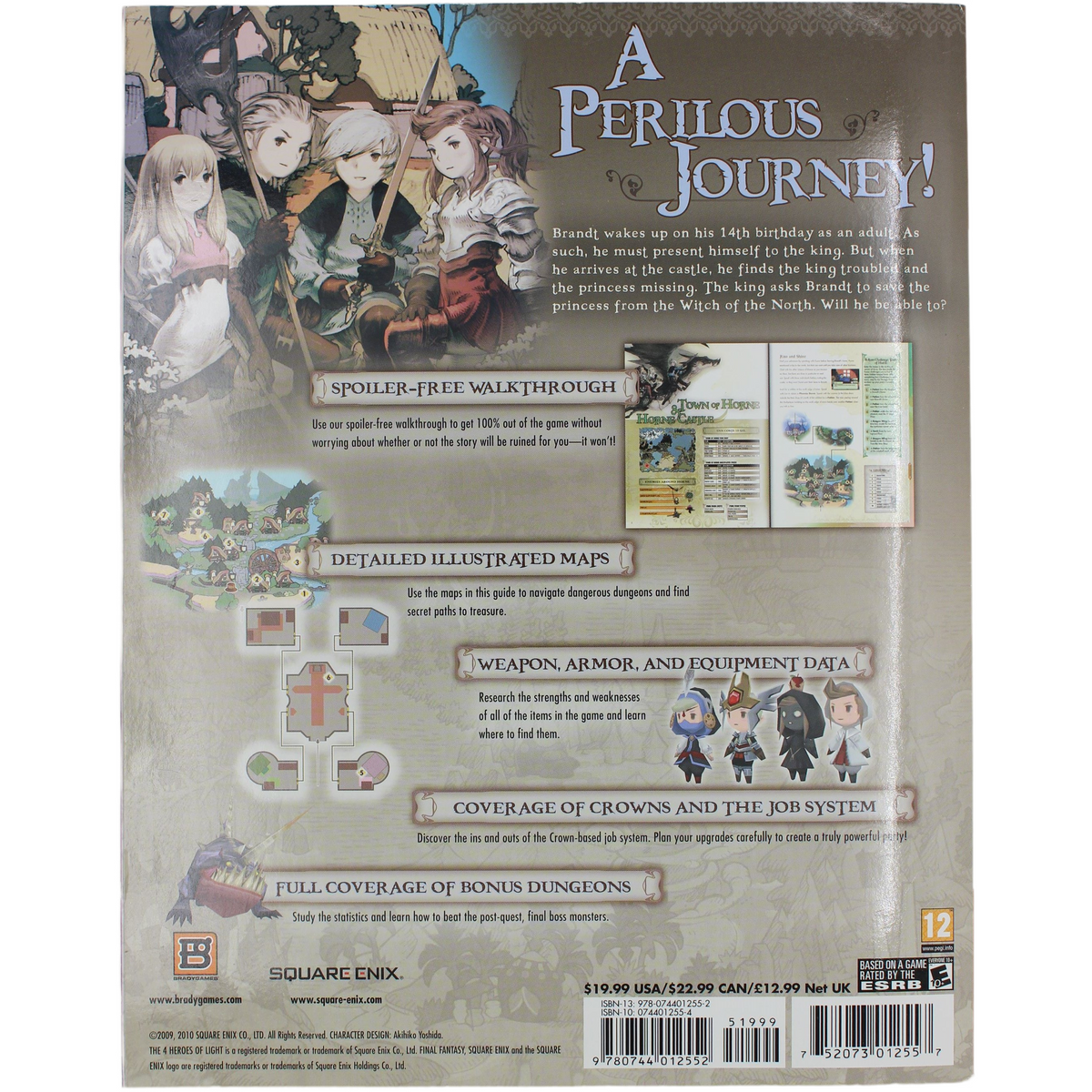 Final Fantasy: The 4 Heroes Of Light - Official Strategy Guide (DS)
