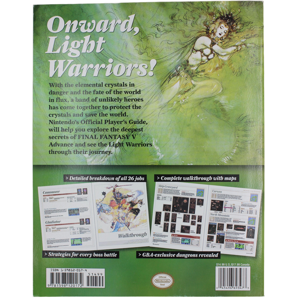 Final Fantasy V Advance: Official Strategy Guide (GBA)