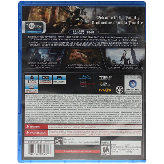 Assassin's Creed: Syndicate (PS4)