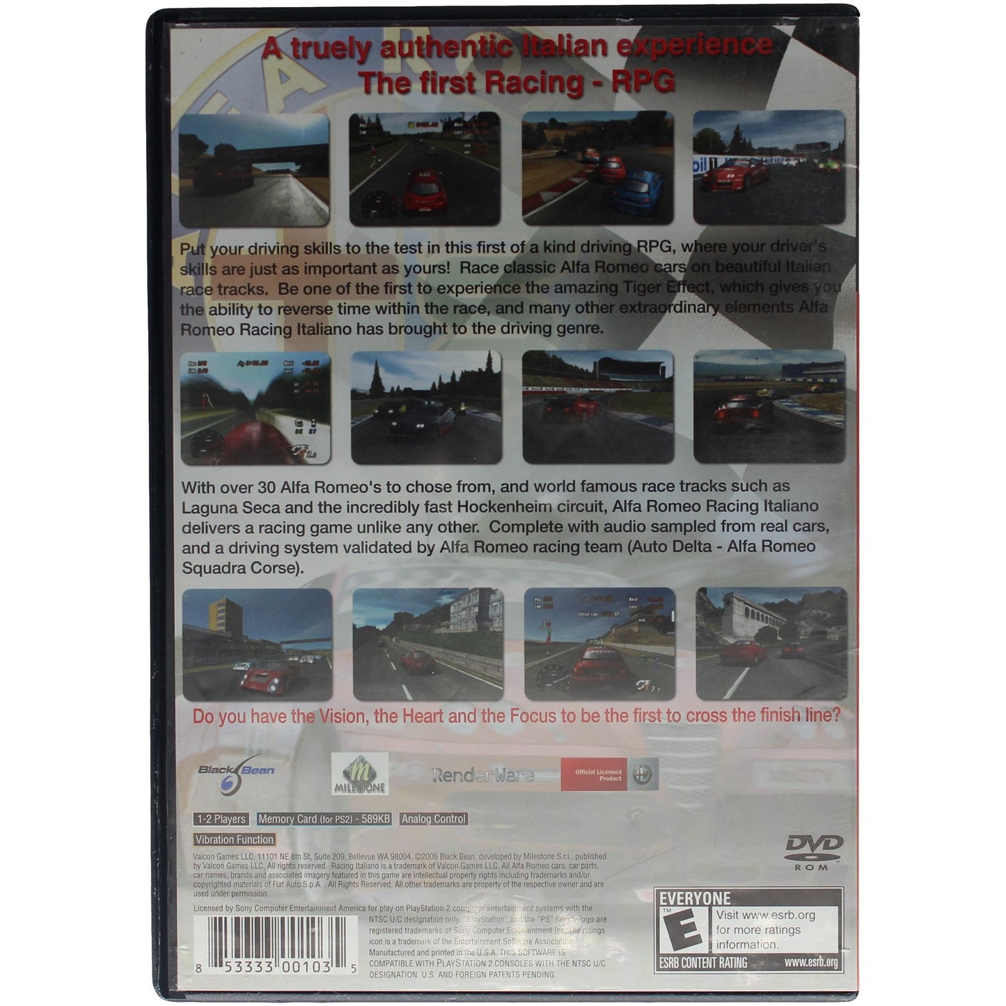 Alfa Romeo Racing Italiano (PS2)