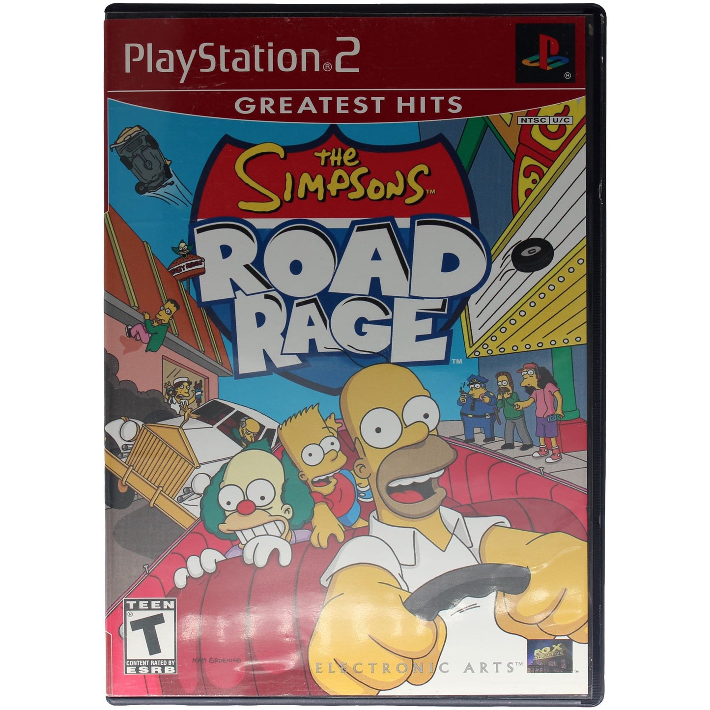 The Simpsons: Road Rage (PS2)