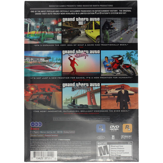 Grand Theft Auto: The Trilogy (PS2)