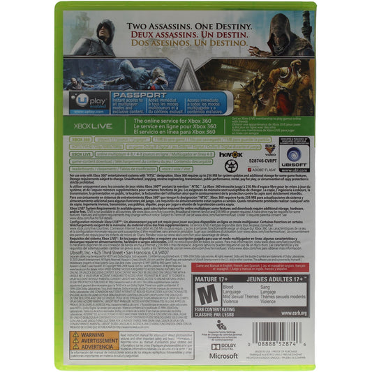 Assassin's Creed: Revelations (Xbox 360)