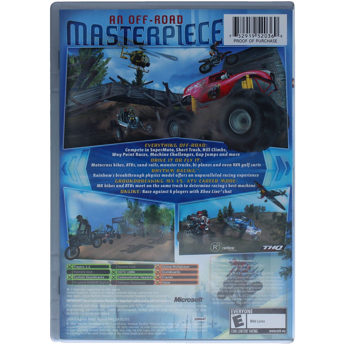 MX Vs. ATV: Unleashed (Xbox)