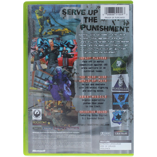 Deathrow: Underground Team Combat (Xbox)