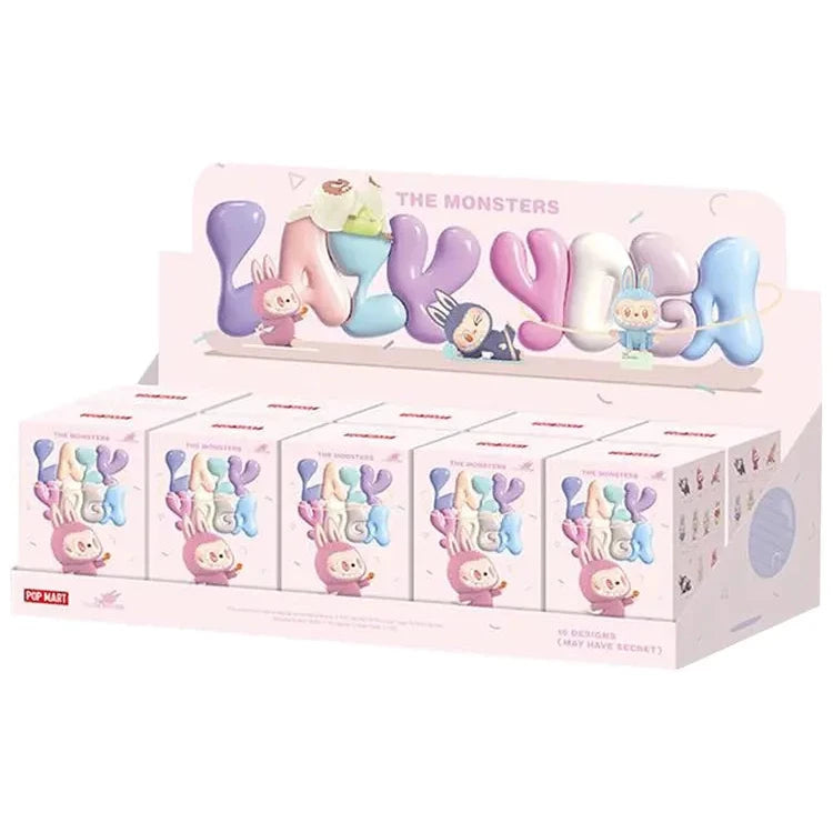 Labubu THE MONSTERS Lazy Yoga Series Figures - Blind Box – Retro