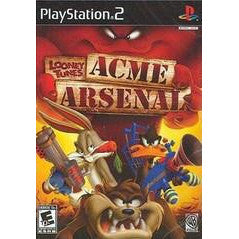 Looney Tunes Acme Arsenal game cover for PlayStation 2