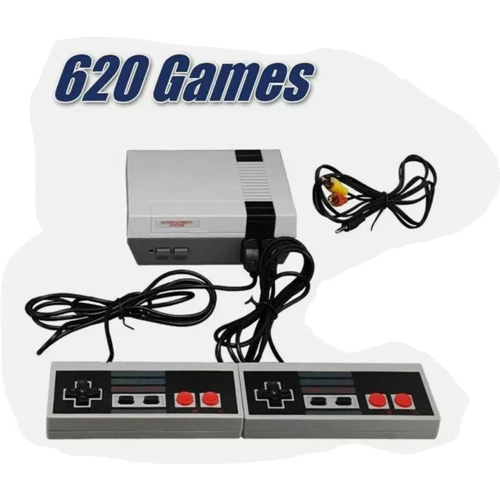 Mini Retro Entertainment System with 620 Built-in Games