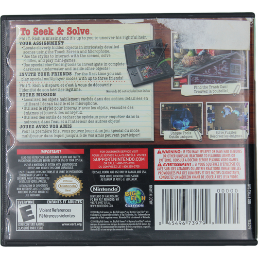 Mystery Case Files: MillionHeir (DS)