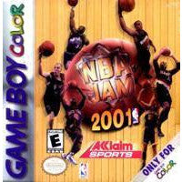 Game Boy Color game cartridge for 'NBA Jam 2001' by Acclaim Sports