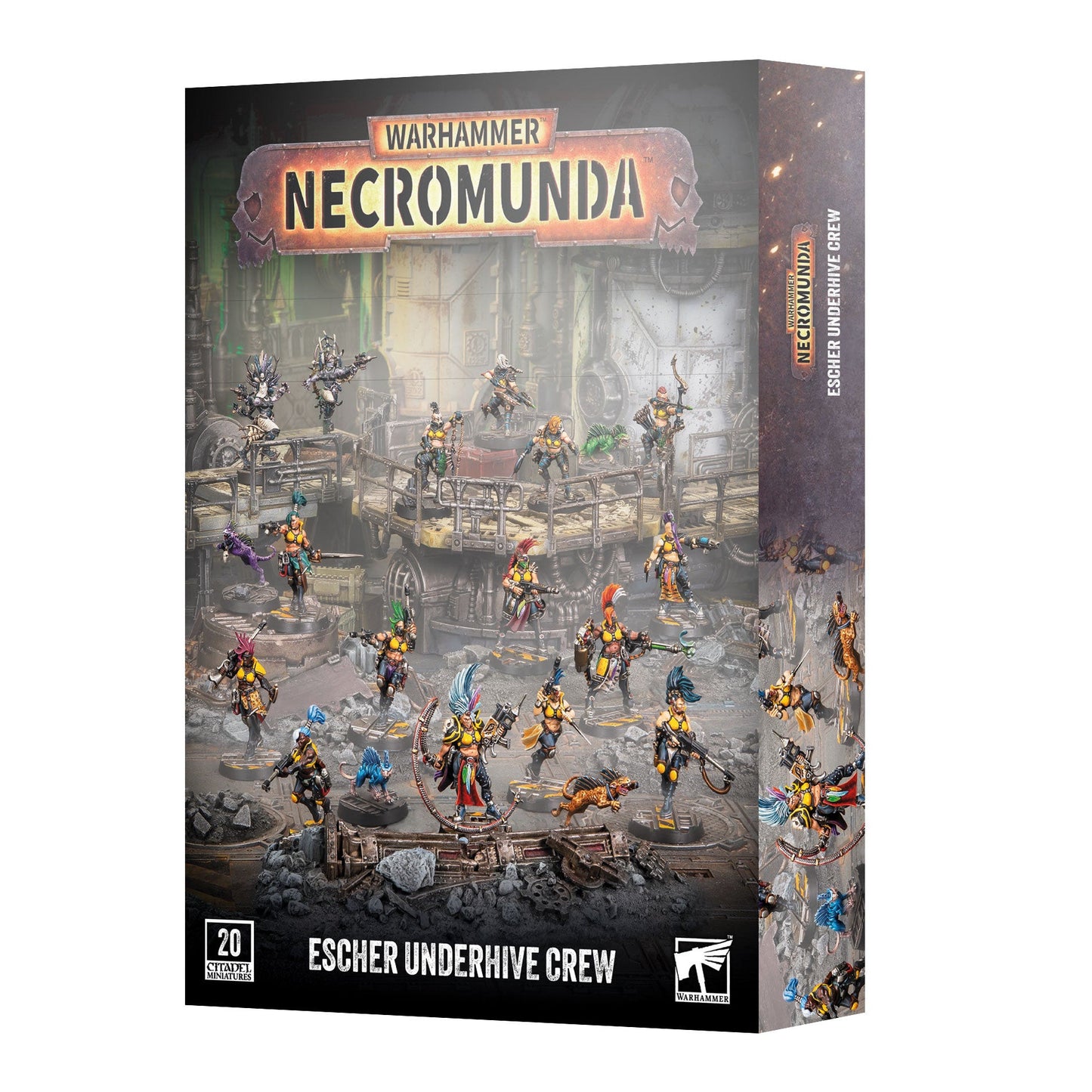 Necromunda - Escher Underhive Crew (PRE-ORDER RELEASES AUG 15TH)