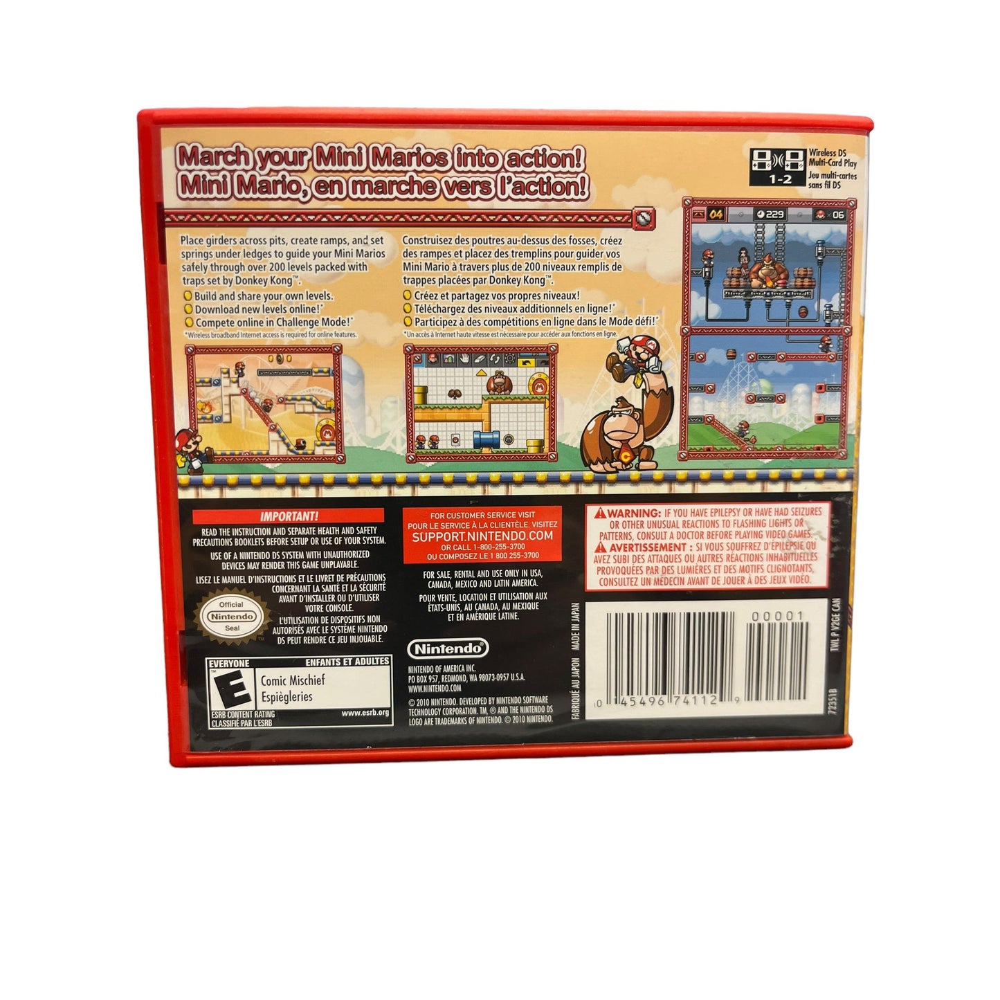 Mario Vs. Donkey Kong Mini-Land Mayhem! (DS)