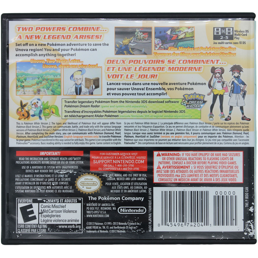 Pokémon: White Version 2 (DS)