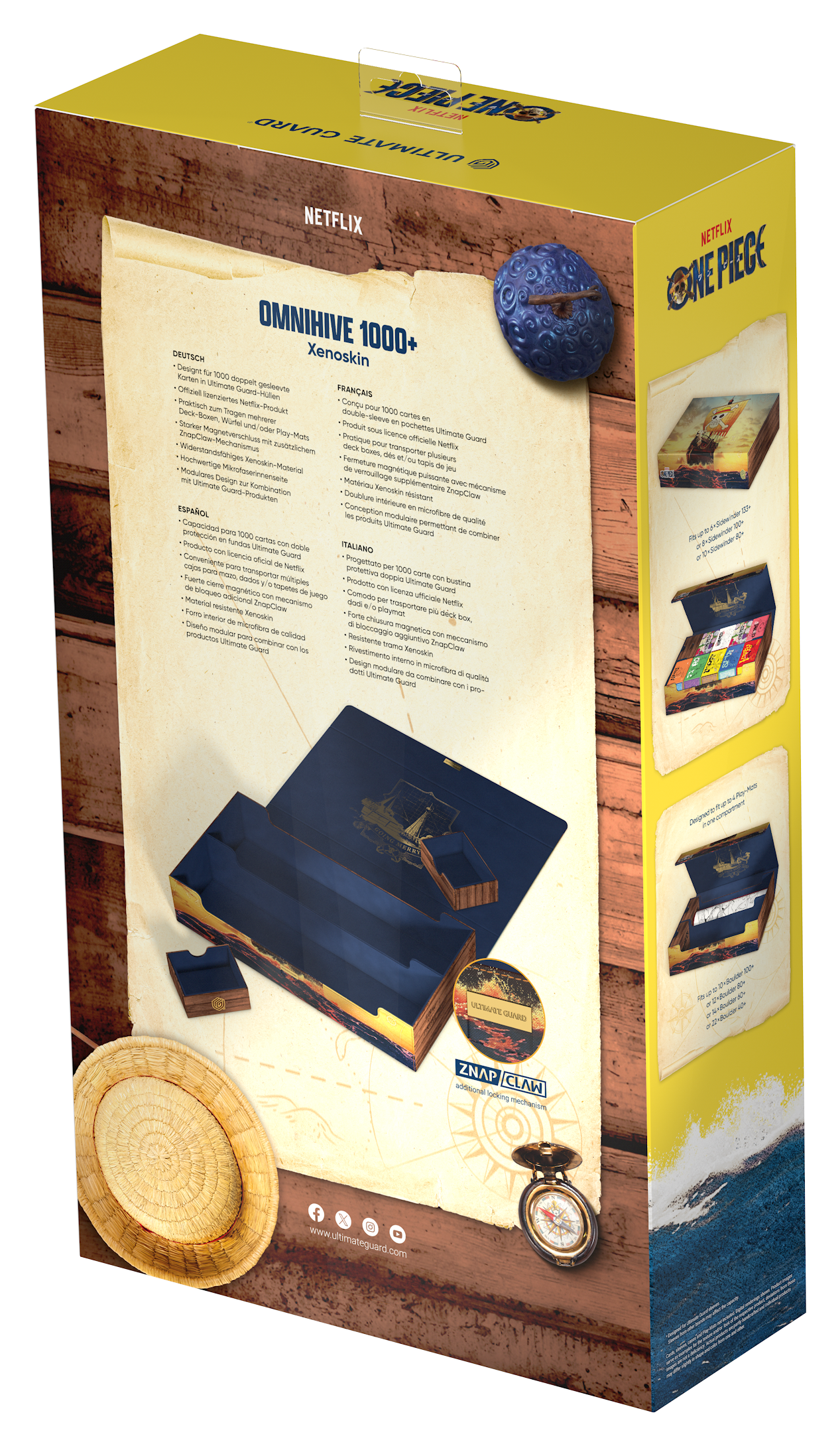 Ultimate Guard Deck Case Omnihive 1000+ One Piece