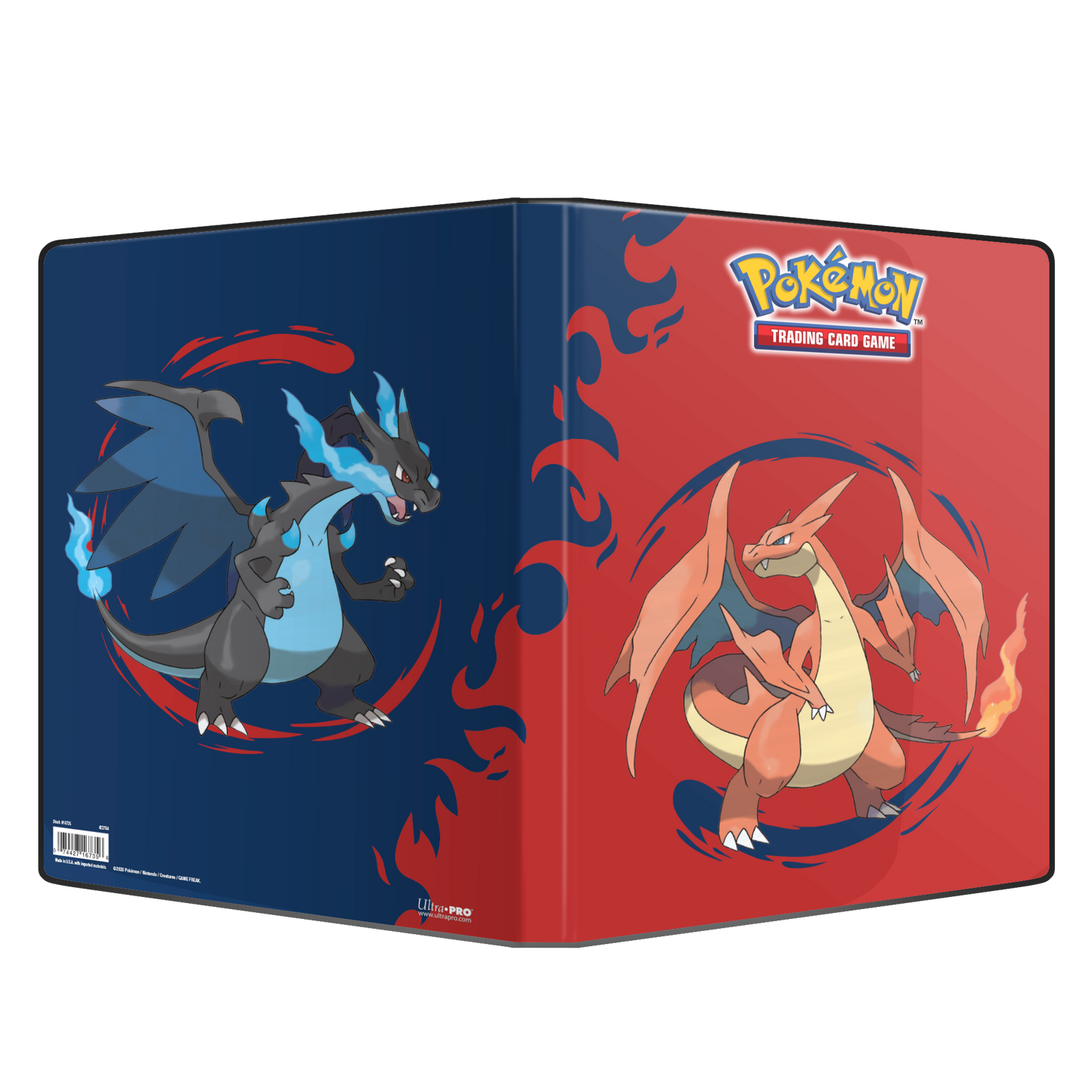 Pokemon TCG: Ultra Pro 9 Pocket Portfolio - Charizard X & Mega Charizard Y