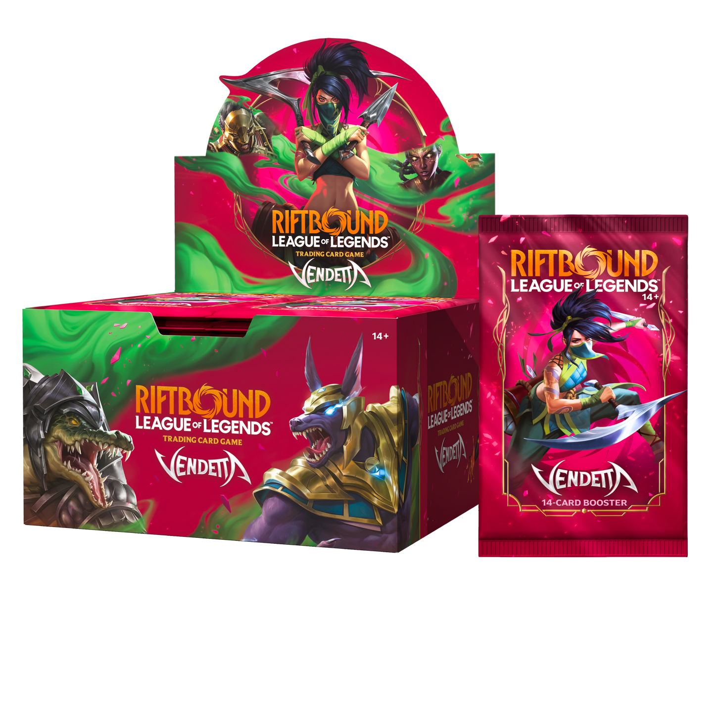 Riftbound League of Legends TCG Vendetta Booster Box