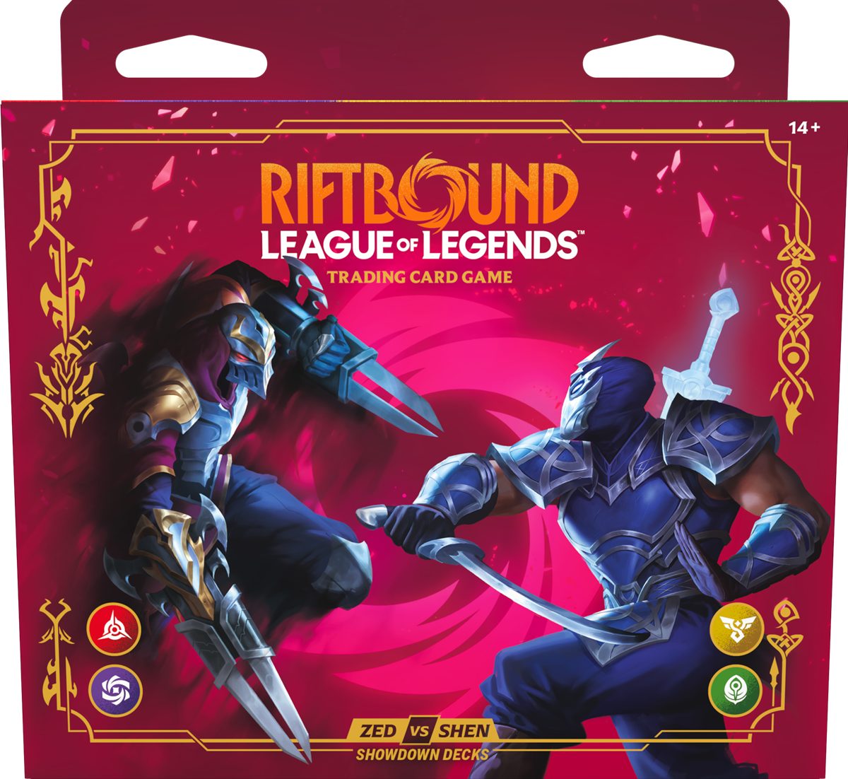 Riftbound League of Legends TCG Vendetta Zed vs. Shen Showdown Deck