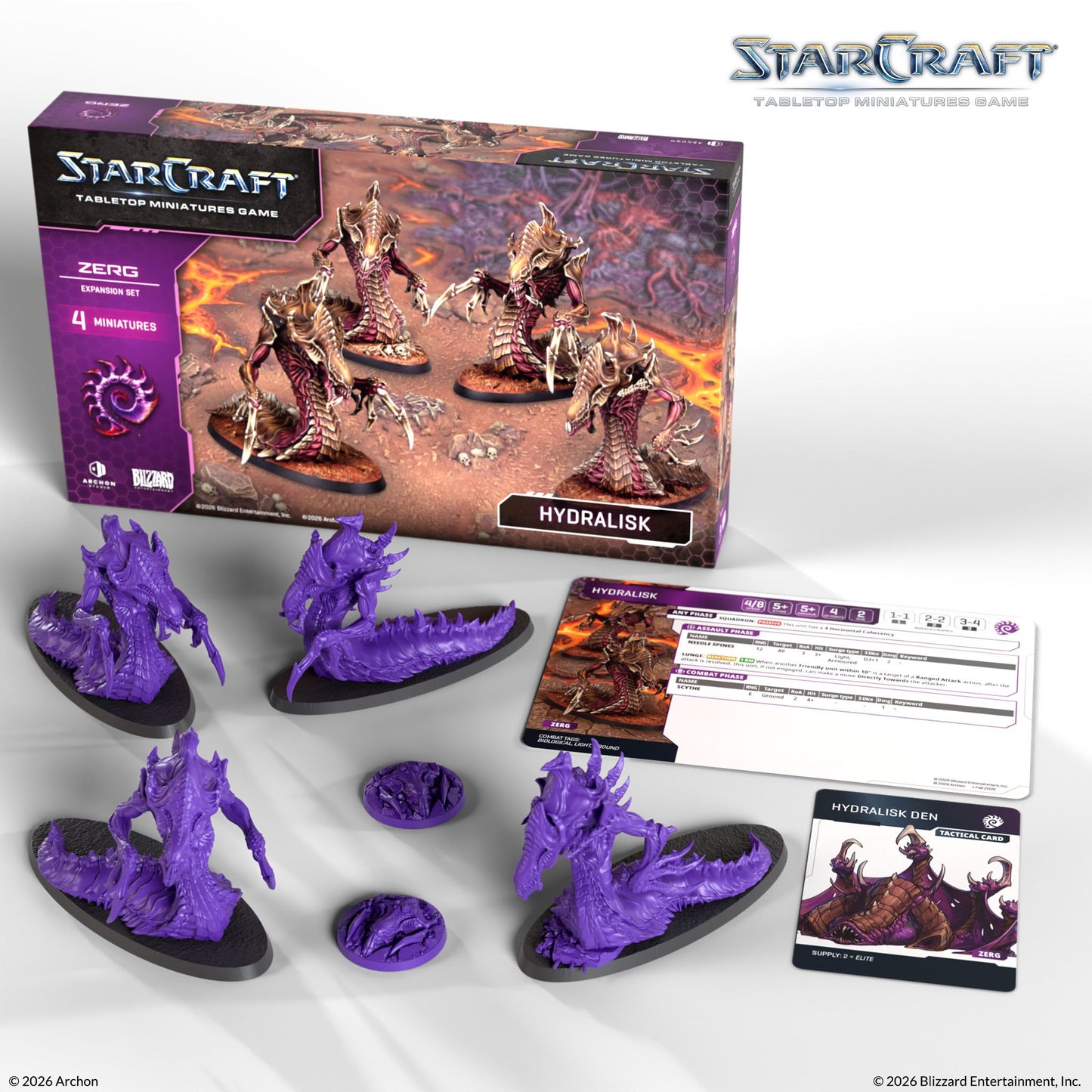 StarCraft: Tabletop Miniatures Game - Zerg Hydralisk Expansion Set