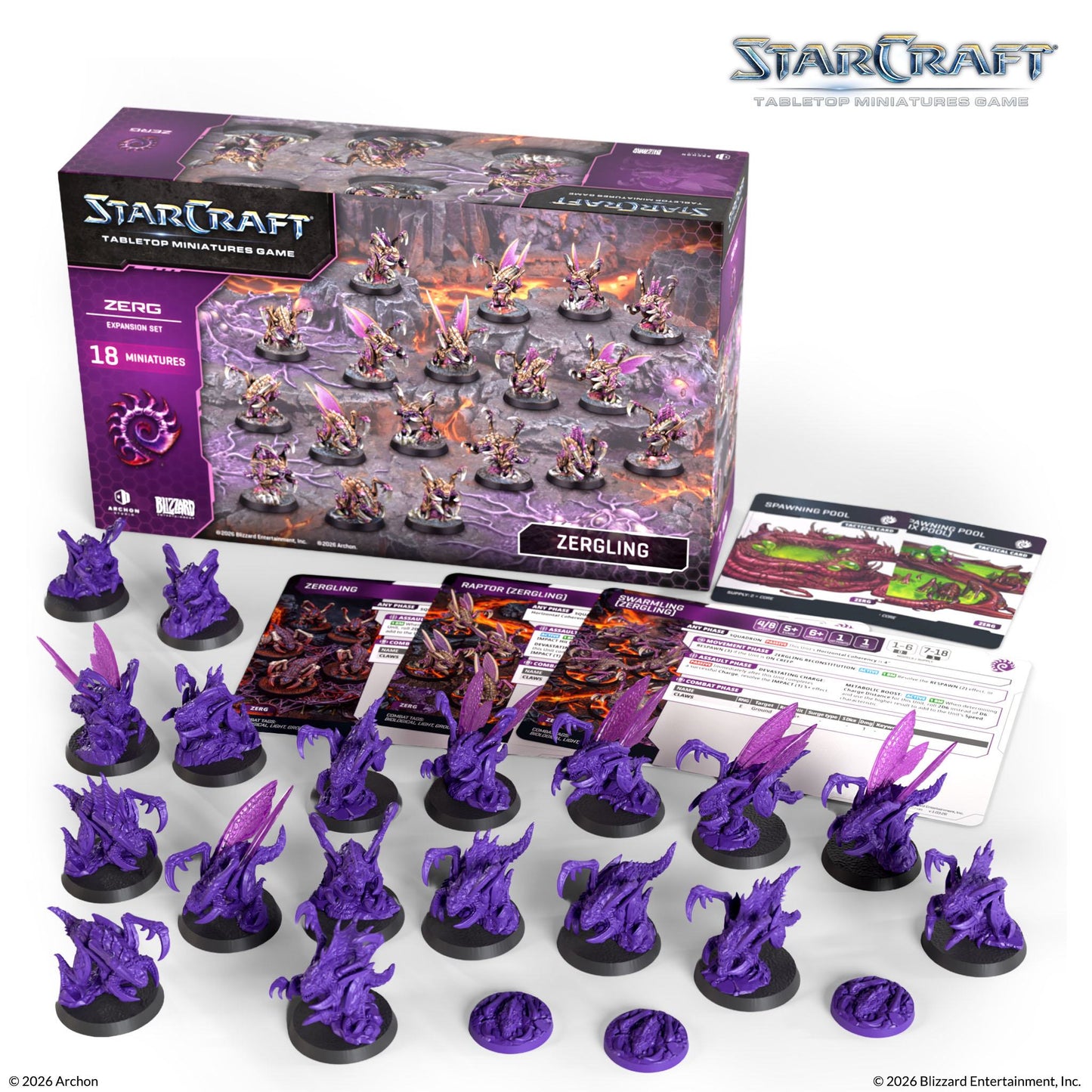 StarCraft: Tabletop Miniatures Game - Zerg Zergling Expansion Set