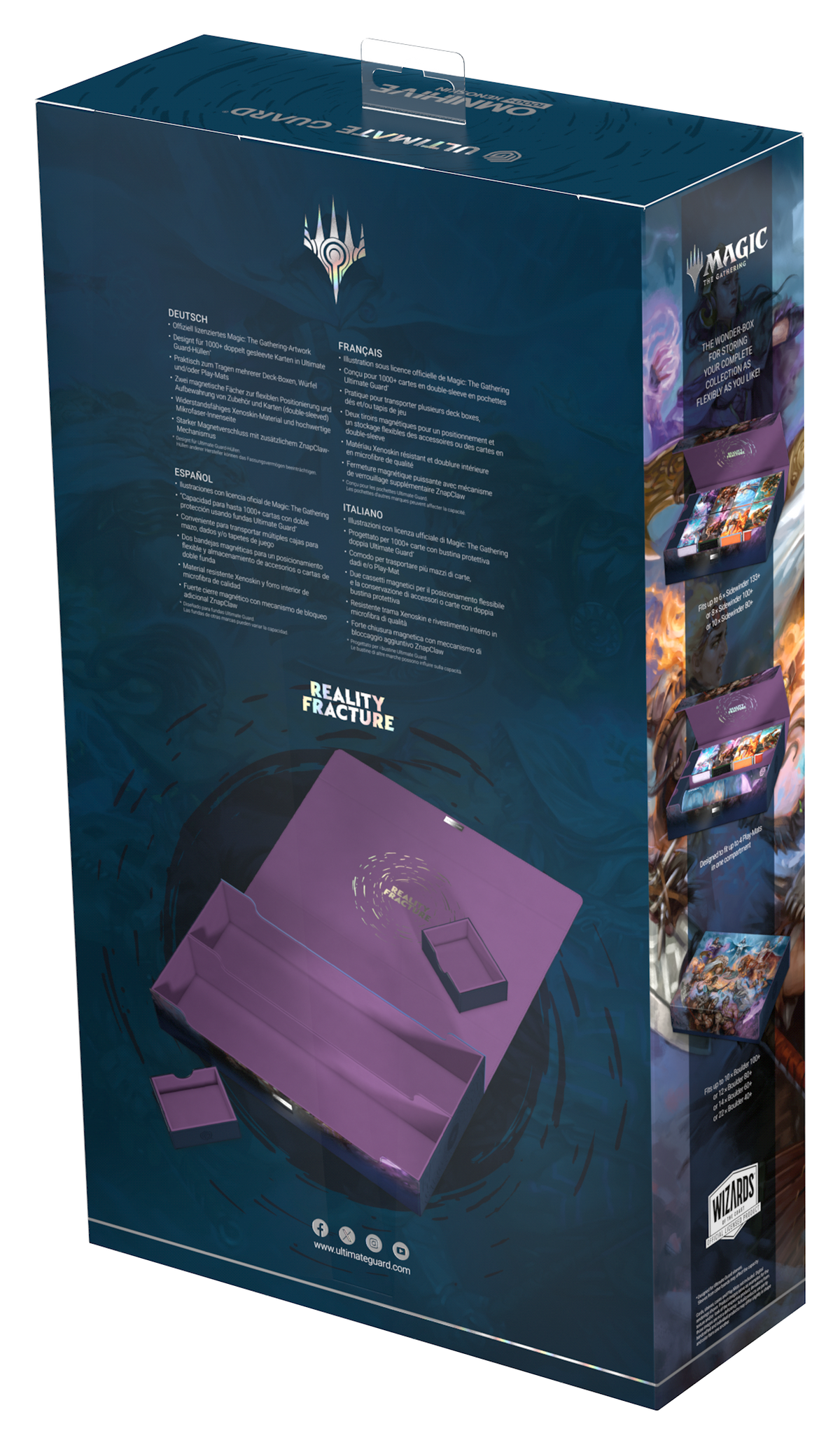Ultimate Guard Deck Case Omnihive 1000+ MTG Reality Fracture - Face Yourself