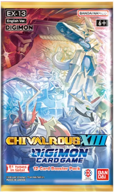 Digimon Card Game EX13 Chivalrous XIII Booster Box
