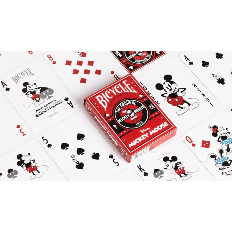 Bicycle - Disney Classic Mickey Red (Playing Cards)