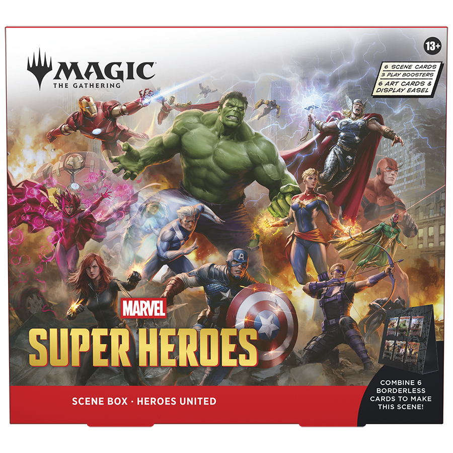 MTG: Marvel Super Heroes Scene Box