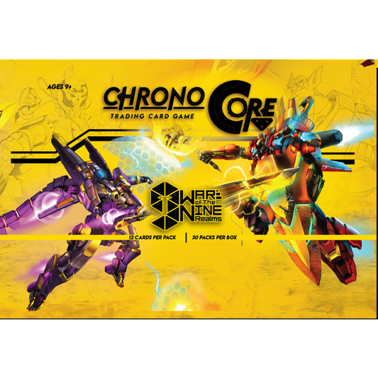 Chrono Core TCG War of the Nine Realms Booster Display