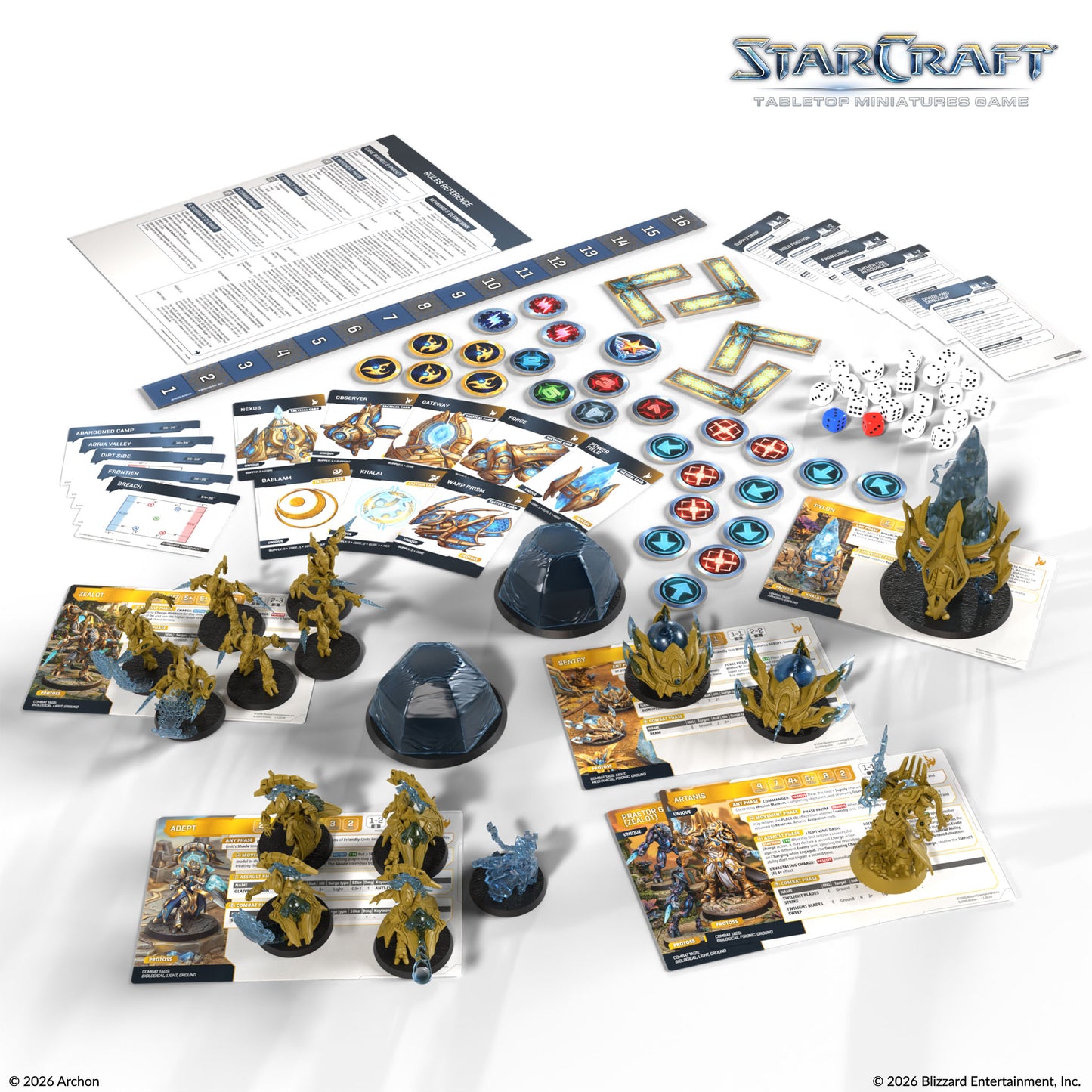 StarCraft: Tabletop Miniatures Game - Protoss Starter Set Founders Edition