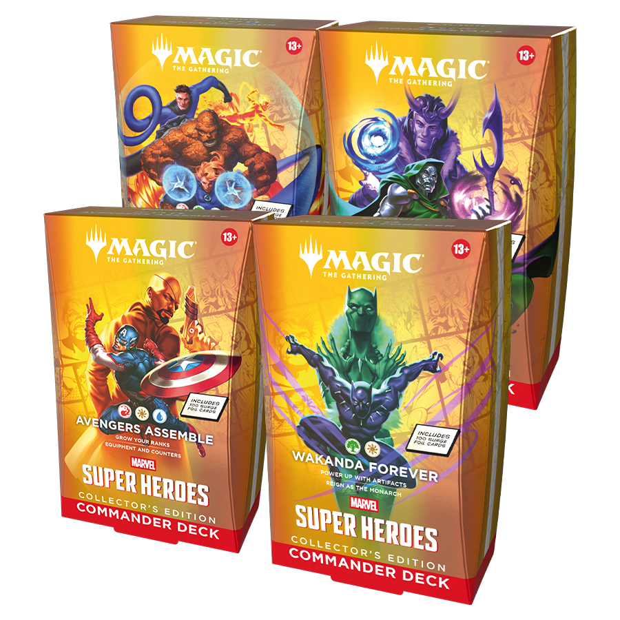 MTG: Marvel Super Heroes Commander Deck Collector's Edition – Retro North  Games
