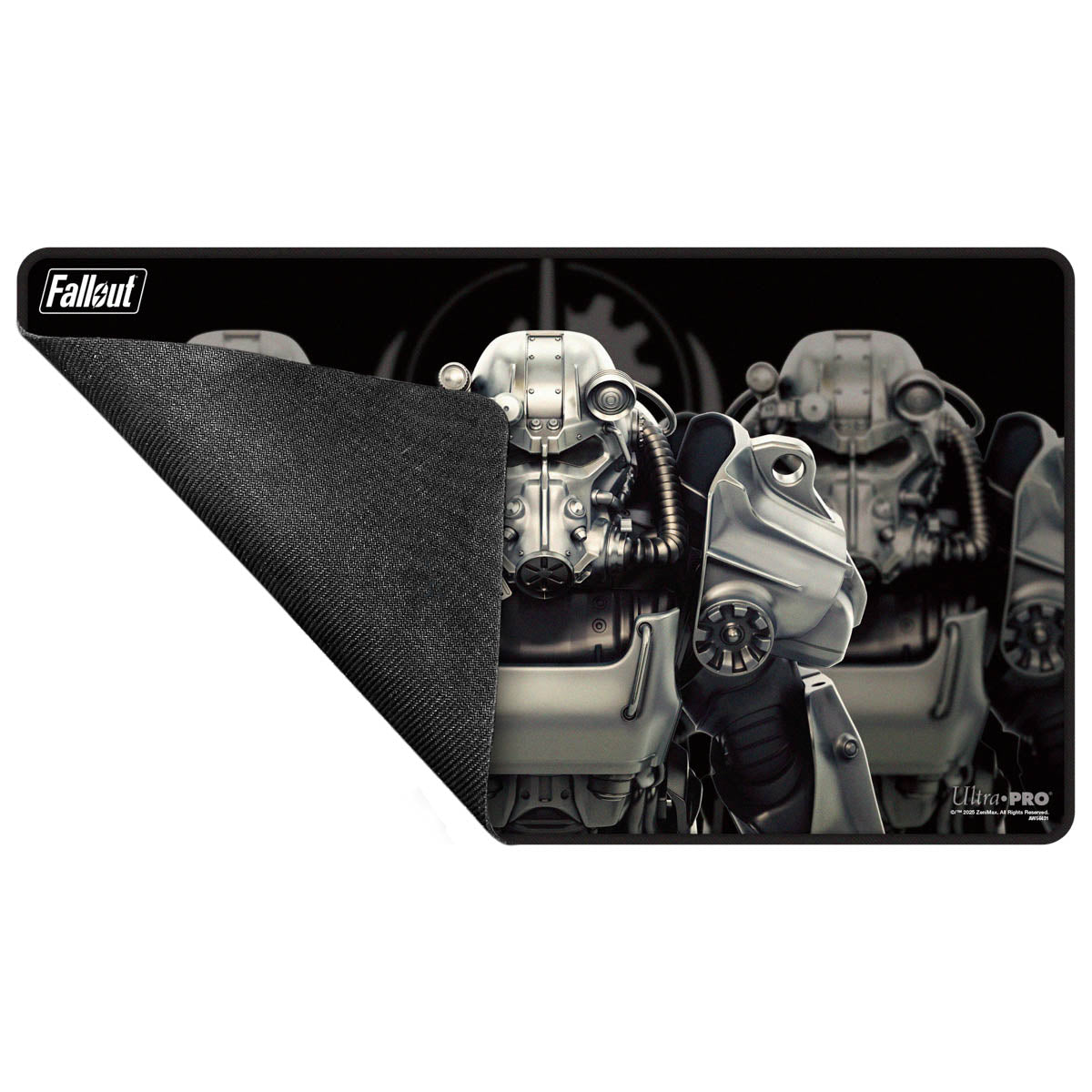 Ultra Pro Playmat Fallout Brotherhood of Steel Black Stitched