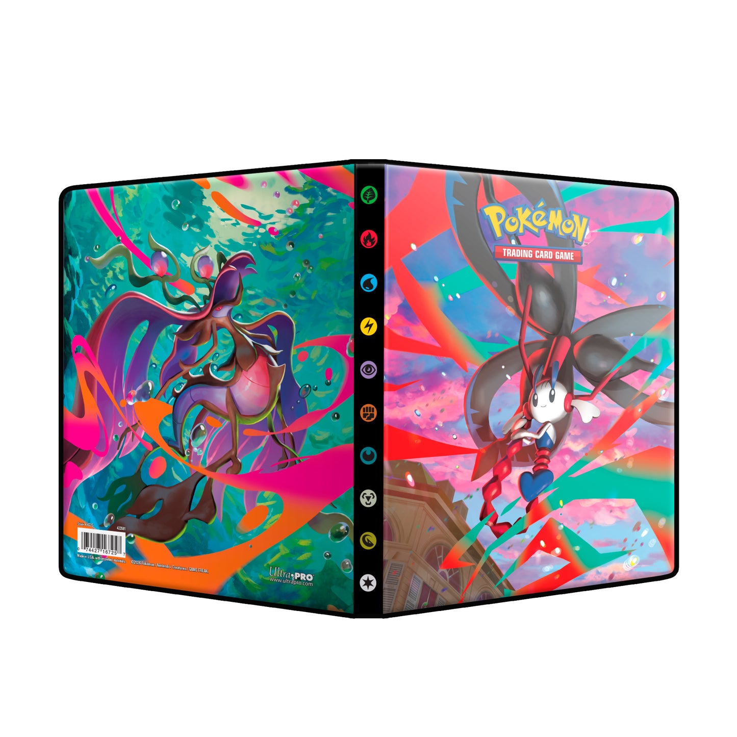 Pokemon TCG: 4 Pocket Chaos Rising Portfolio