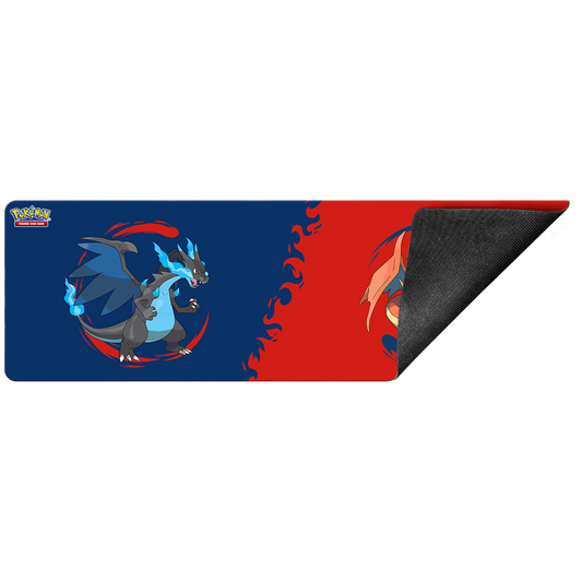 Ultra Pro Table Playmat Pokemon Mega Charizard X & Mega Charizard Y