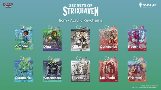 Gatherers Tavern MTG Secrets of Strixhaven Kliggs Keychains (10 Different Types)