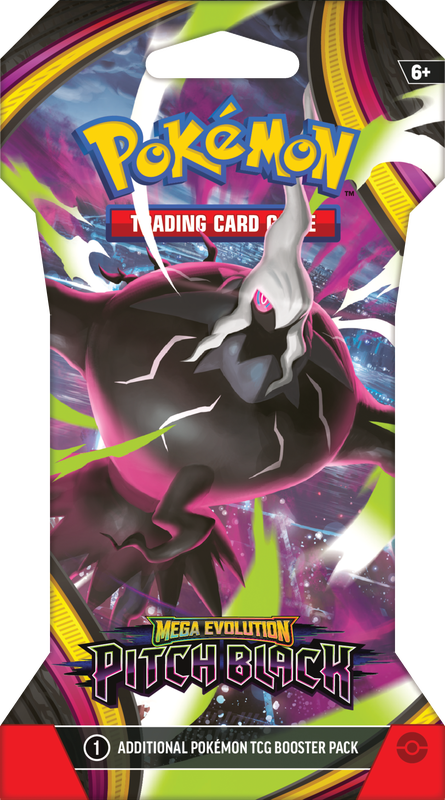 Pokemon TCG: Mega Evolution Pitch Black Sleeved Booster
