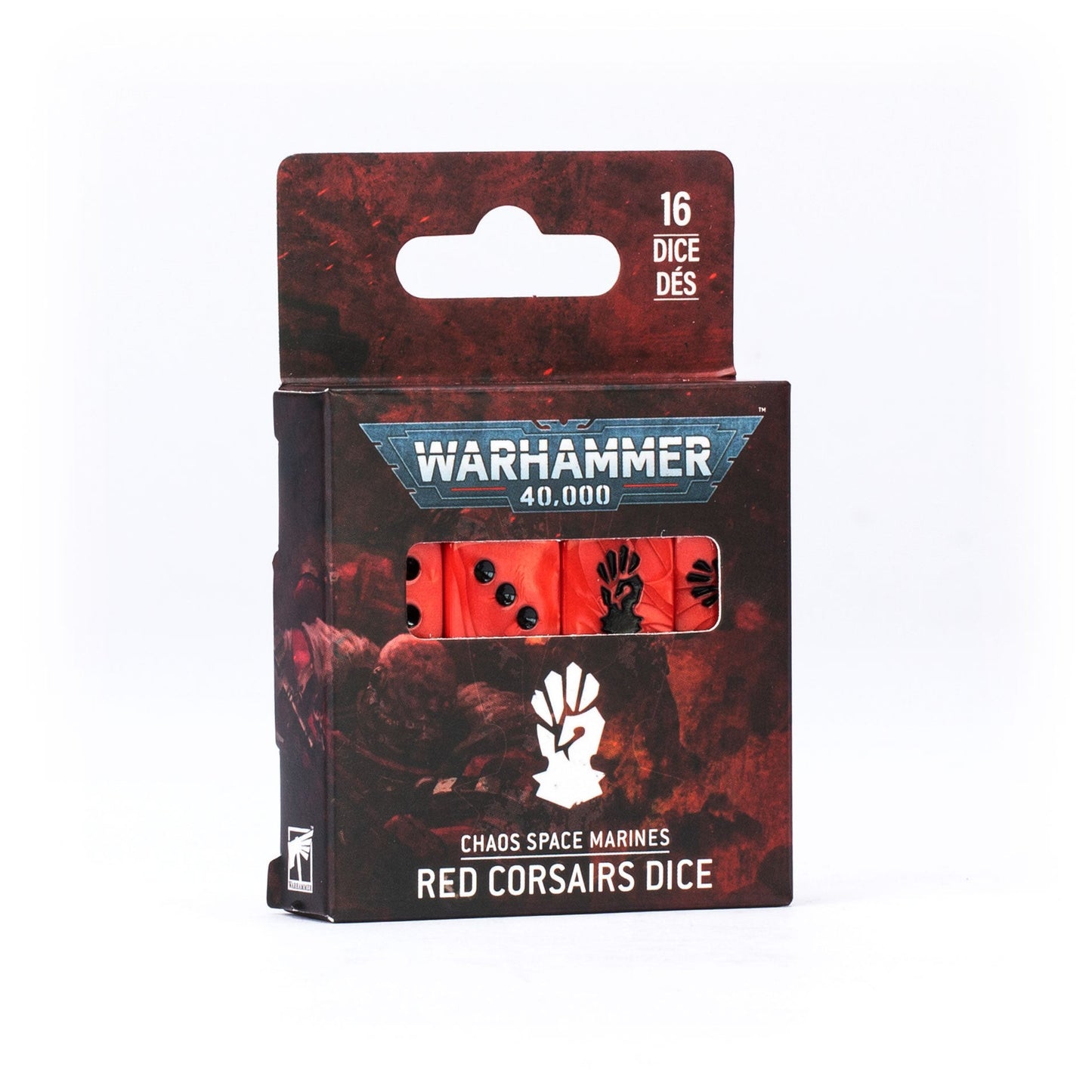Warhammer 40,000 - Chaos Space Marines: Red Corsairs Dice