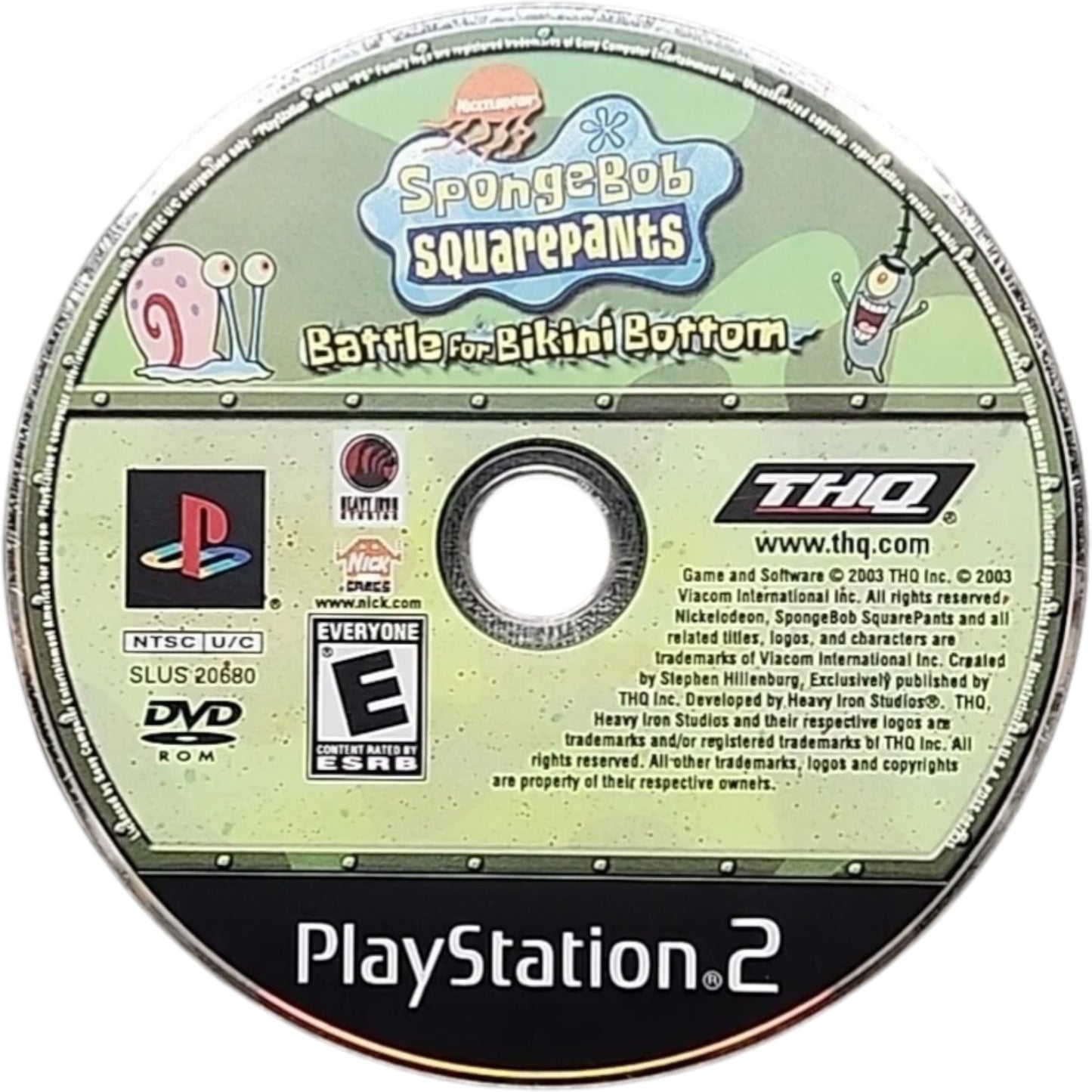 SpongeBob SquarePants Battle for Bikini Bottom (PS2)