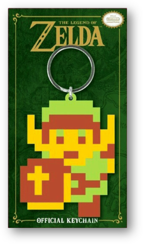 The Legend of Zelda Official Keychain (Link)